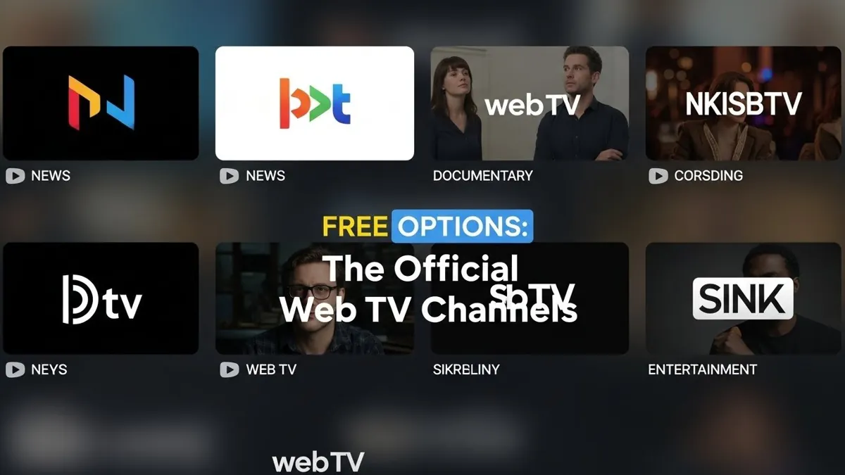 Δωρεάν Επιλογές: Τα Επίσημα Web TV Κανάλια