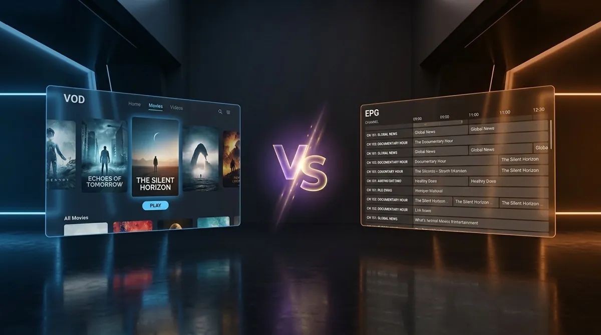 Σύγκριση του iptv smarters με άλλους δημοφιλείς IPTV players της αγοράς.