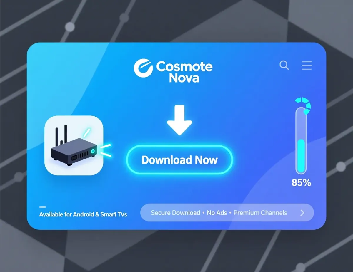 IPTV Cosmote Nova Download 2026: Οδηγός Κατεβάσματος για Android, iOS & Smart TV