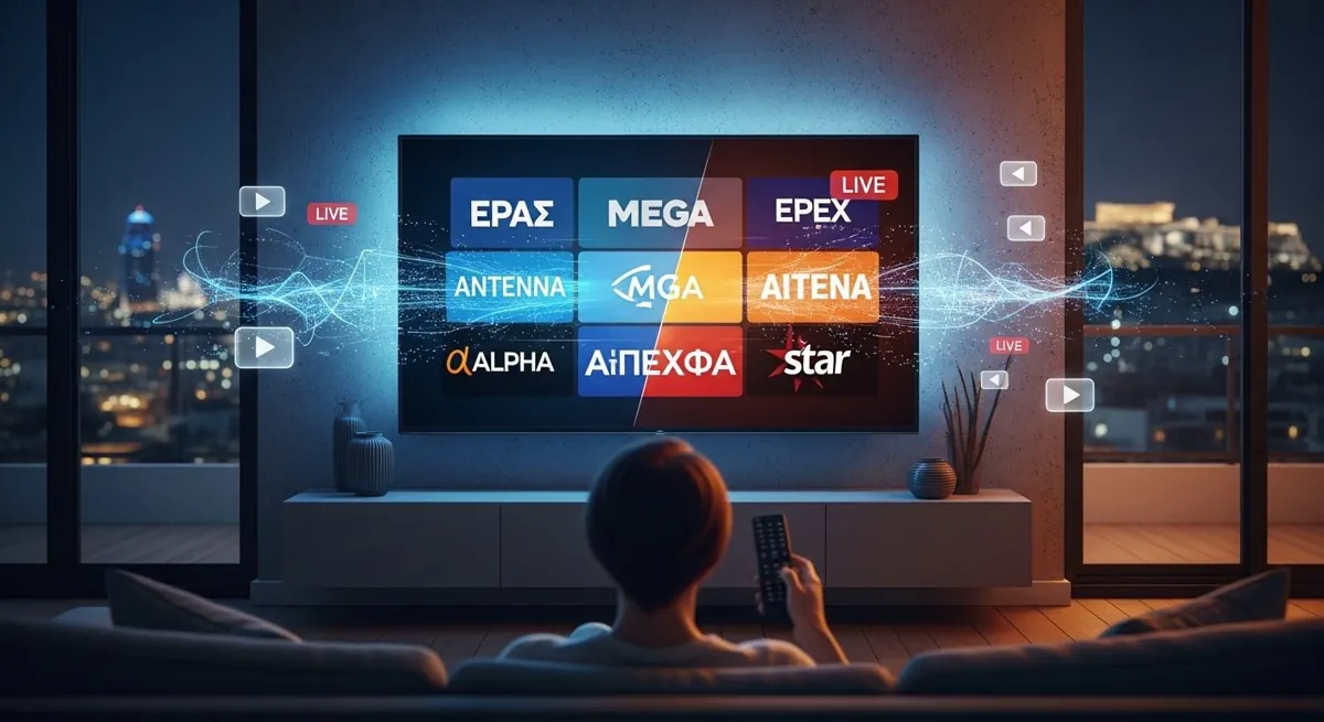 Ελληνικά Κανάλια Online 2026 Ο Απόλυτος Οδηγός για Live TV & IPTV